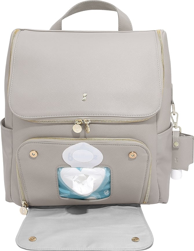 Stackers Ruksak s podlogom za previjanje taupe