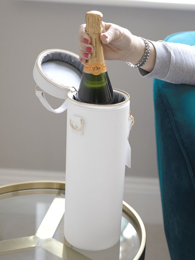 Stackers Sac pour Bouteille de Champagne, vert sauge