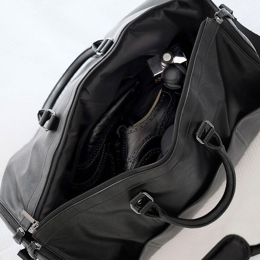 Stackers Sac Week-end pour homme, noir