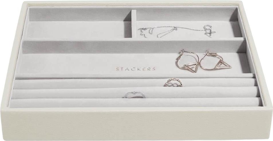 Stackers Schmuckkästchen classic 4-Fächer hellbeige