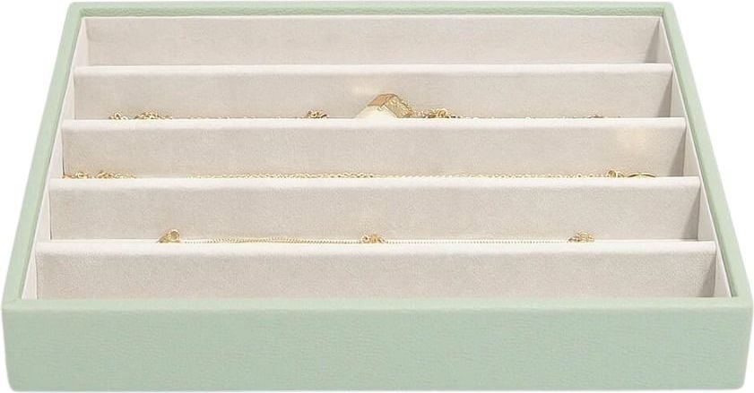 Stackers Schmuckkästchen classic 5-Fächer salbeigrün