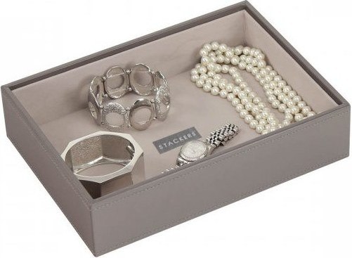 Stackers Schmuckkästchen classic open grau-beige