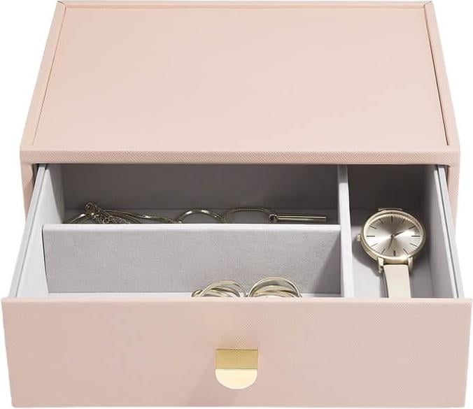 Stackers Schmuckkästchen classic rosa mit Schublade