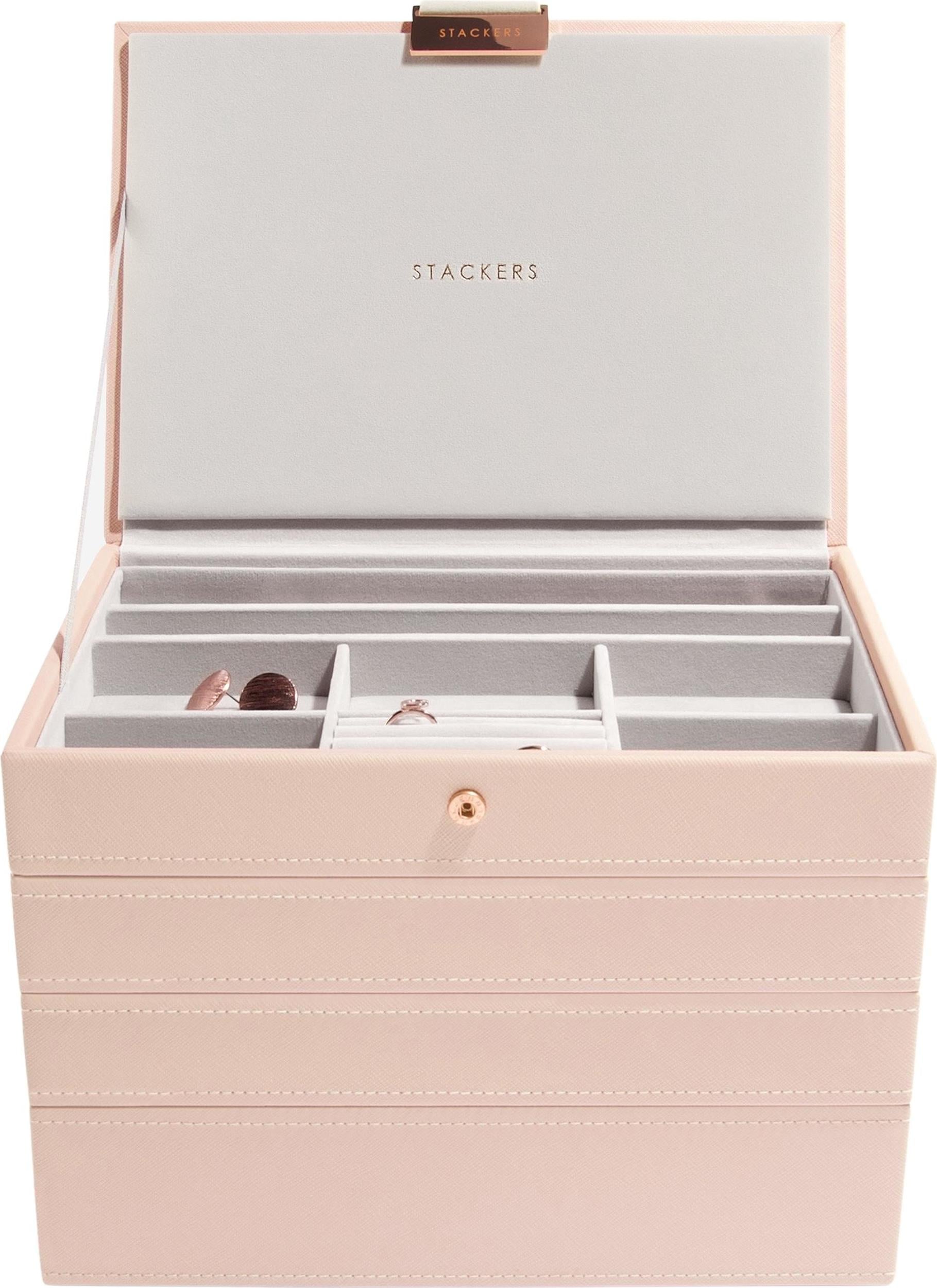 Stackers Schmuckkästchen classic vierfach rosa Roségold