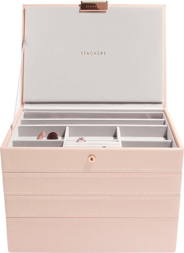 Stackers Schmuckkästchen classic vierfach rosa Roségold