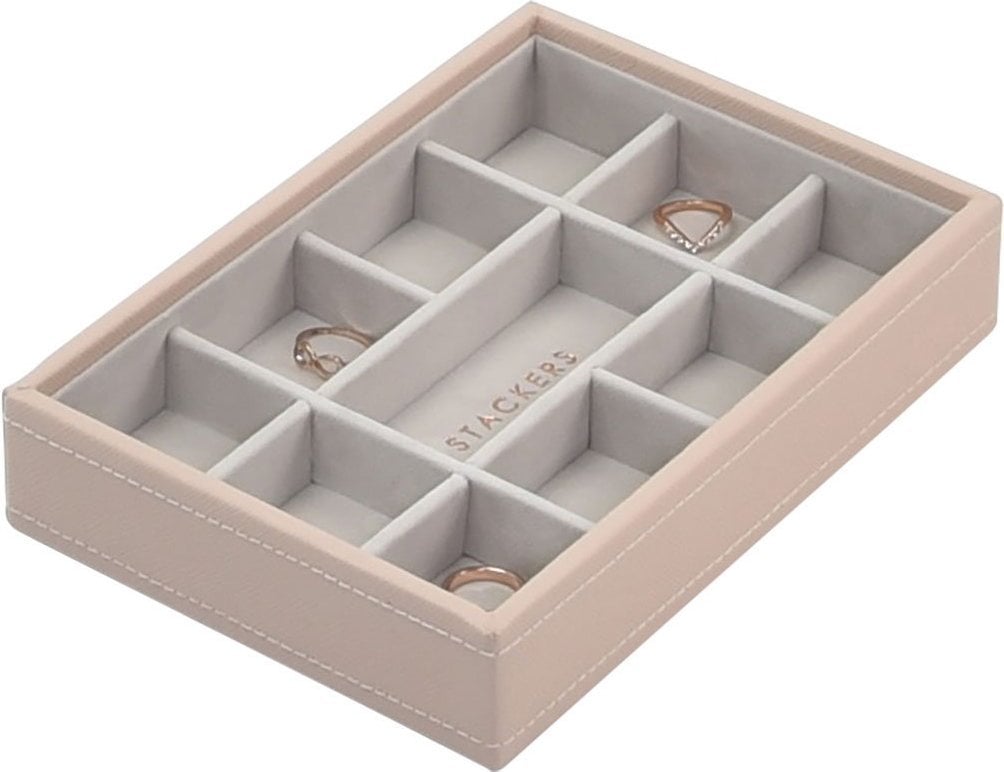 Stackers Schmuckkästchen mini 11-Fächer hellrosa