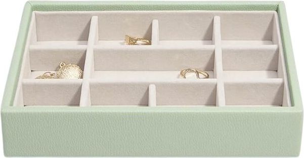 Stackers Schmuckkästchen mini 11-Fächer salbeigrün