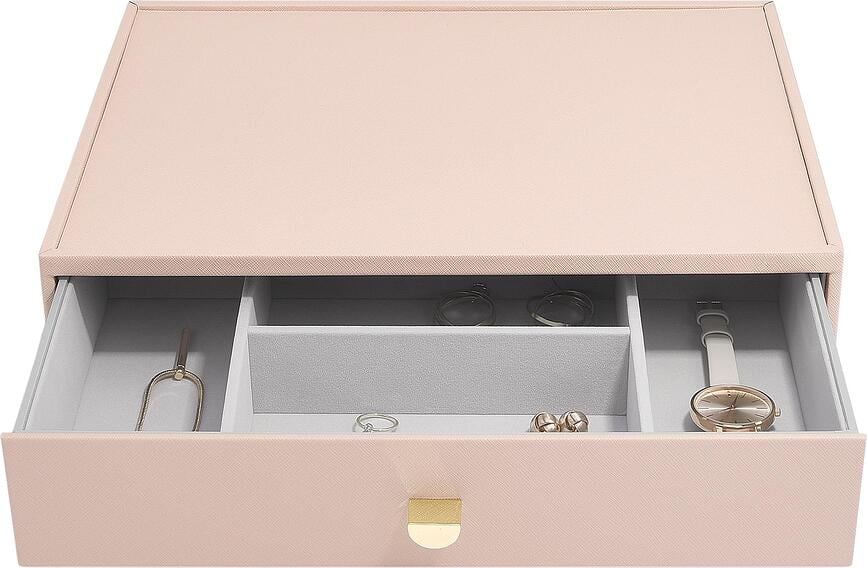 Stackers Schmuckkästchen supersize tief rosa mit Schublade