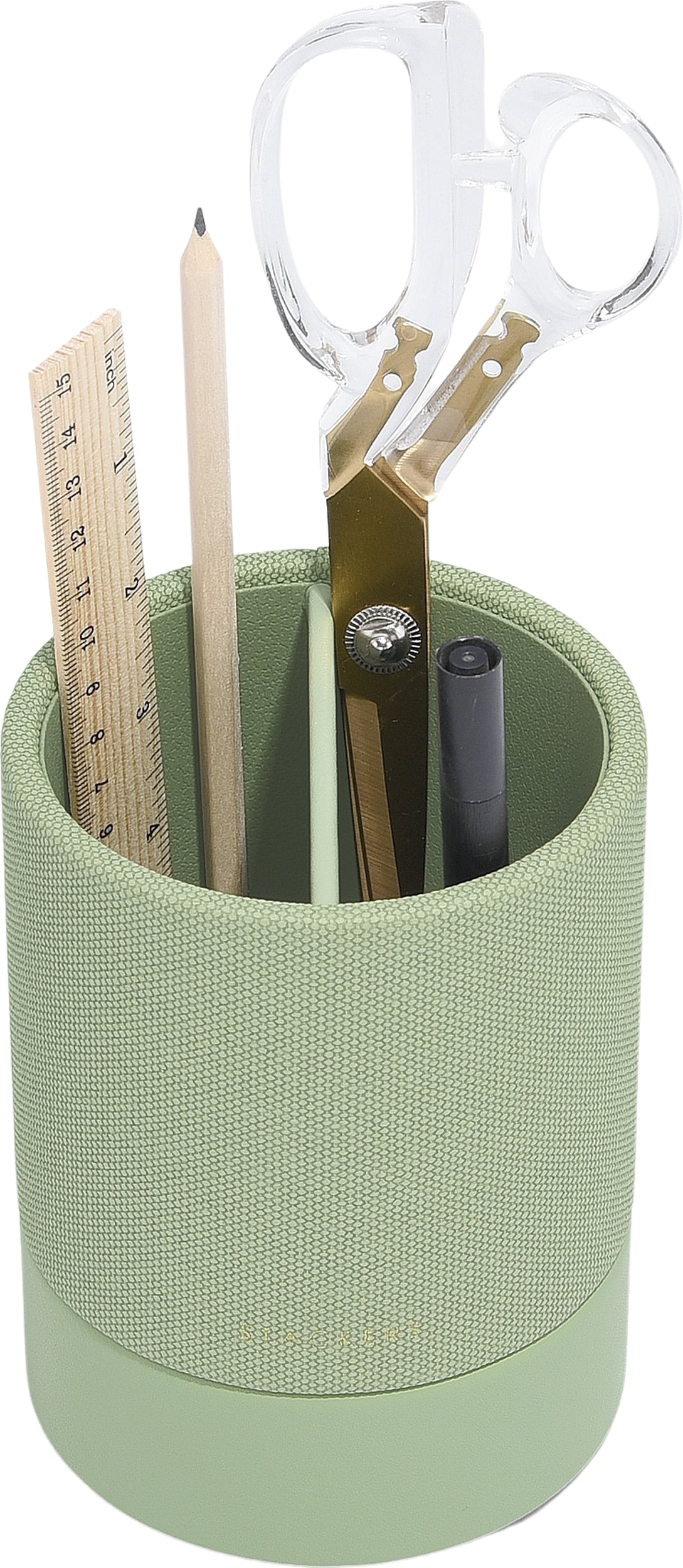 Stackers Schreibtisch-Organizer, pistazienfarben, 2 el.