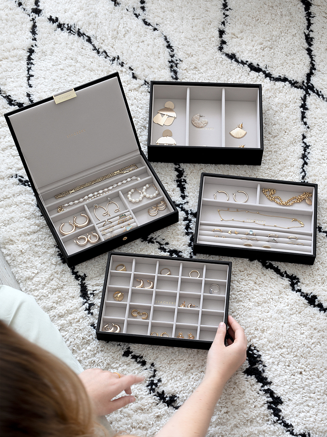 Stackers Classic Škatla za nakit, štiridelna, taupe