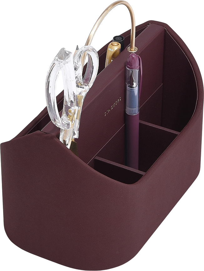 Stackers Organizator za stol s ručkom smaragdni