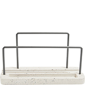 Stackers Tablet and phone stand terrazzo