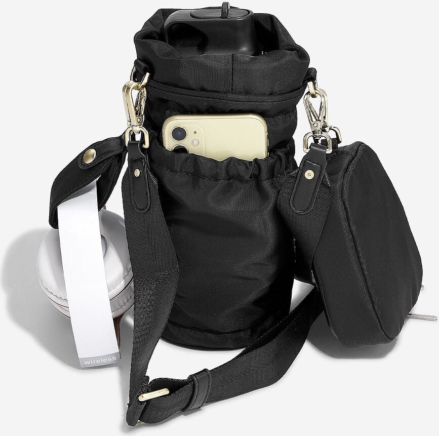 Stackers Termo Torba za bocu ružičasta najlonska