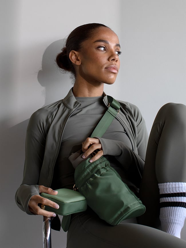 Stackers Termo Torba za bocu ružičasta najlonska