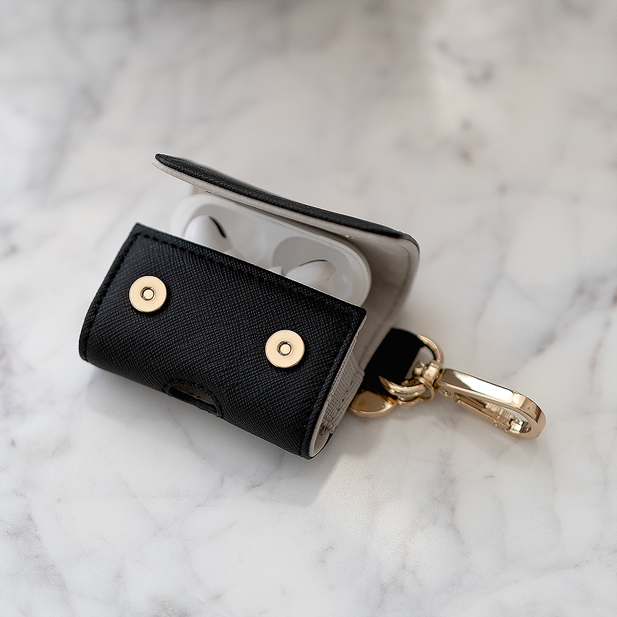 Stackers Θήκη για AirPods, μαύρη