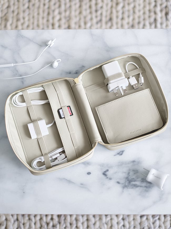 Stackers Θήκη για φορτιστές και ακουστικά, ταμπά