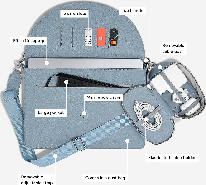 Stackers Futrola za punjač za 16 inča svijetlo bež