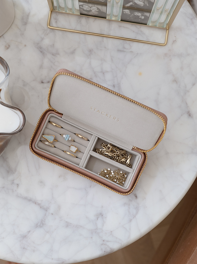 Stackers Travel classic Škatla za nakit potovalna, sivka