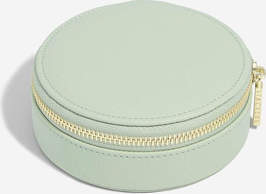 Stackers Travel Kutija za Nakit putna okrugla kameno siva