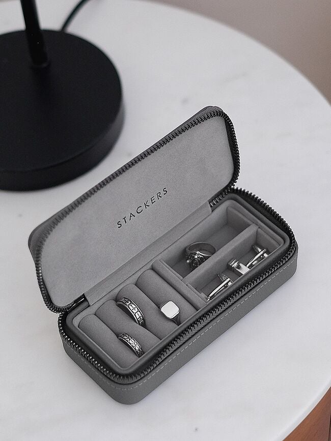 Stackers Travel Medium Kutija za nakit taupe