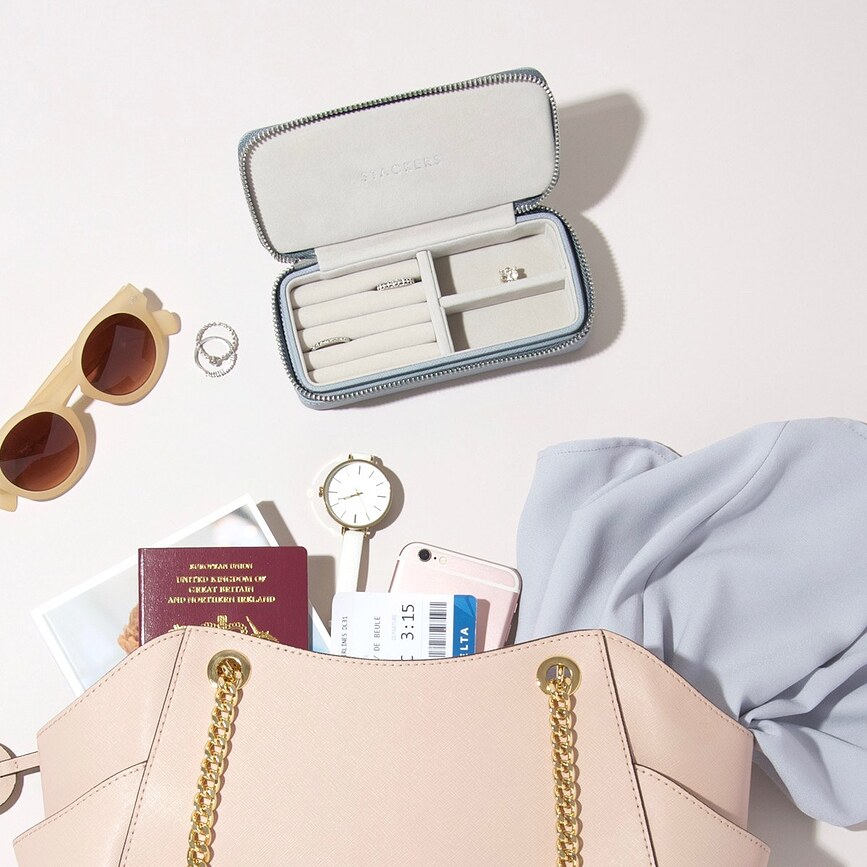 Stackers Travel Medium Kutija za nakit taupe