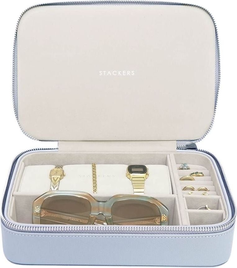 Stackers Travel Reisebox für Schmuck und Accessoires lavendelfarbig