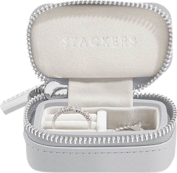 Stackers Travel Schmuck-Reisekästchen petite Steingrau