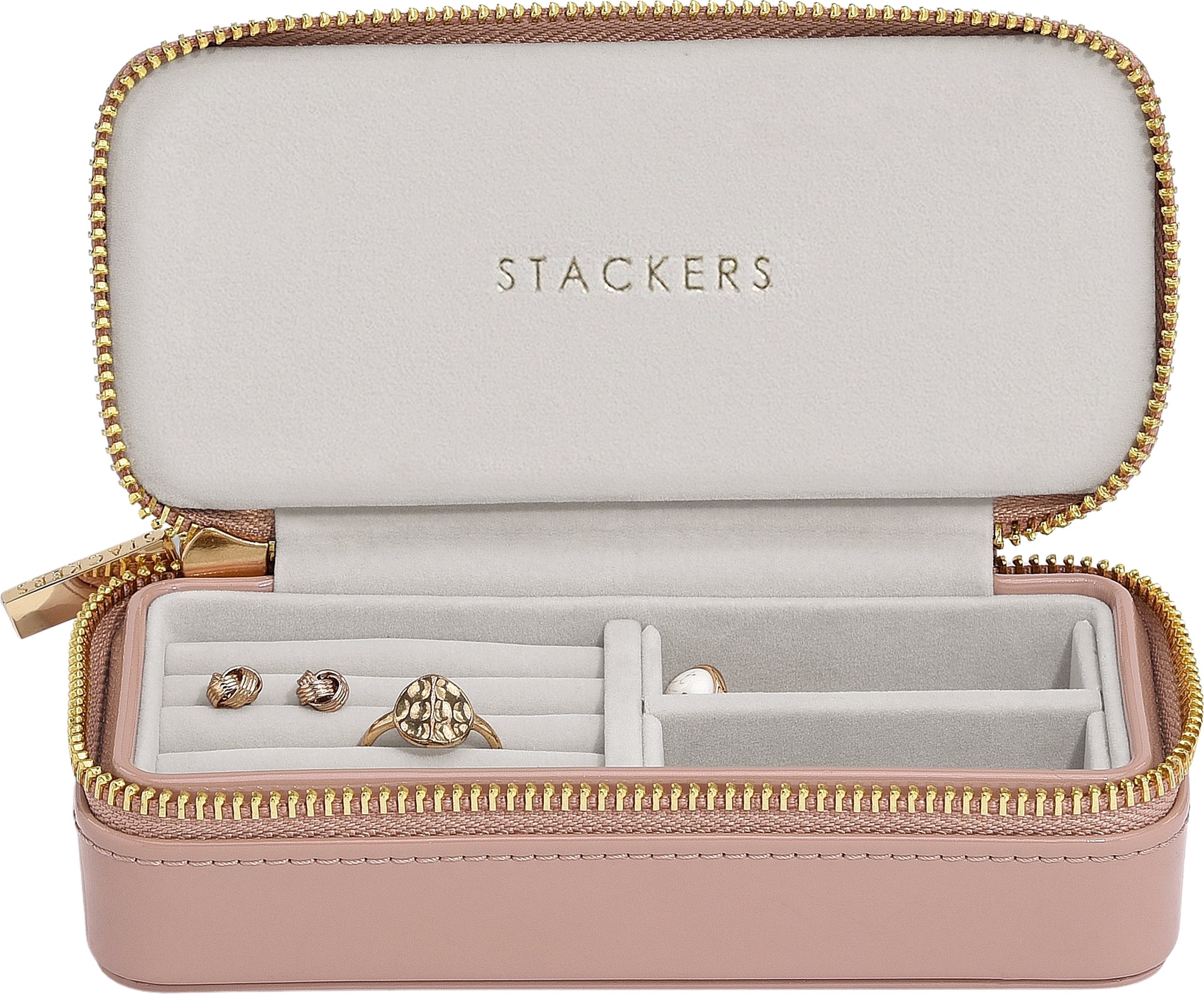 Stackers Travel Schmuckkästchen Classic, kupferrosa