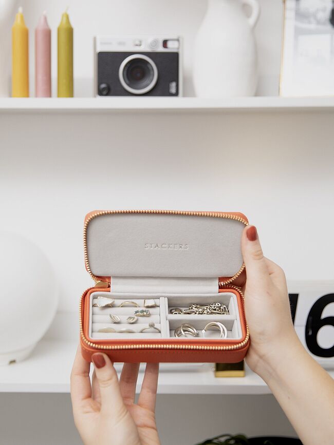 Stackers Travel Škatla za nakit potovalna, Medium, taupe