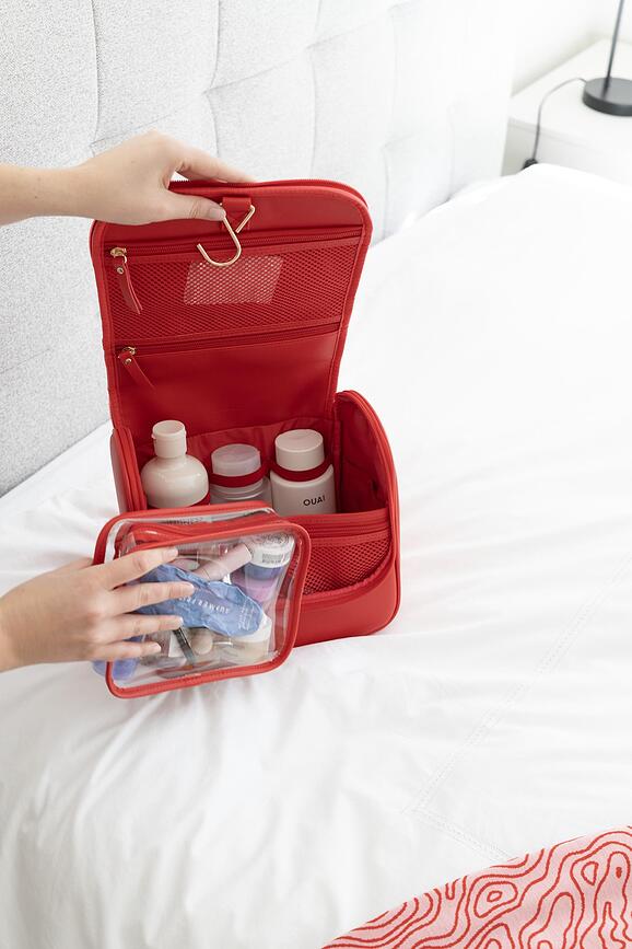 Stackers Trousse de Toilette de voyage à suspendre, taupe