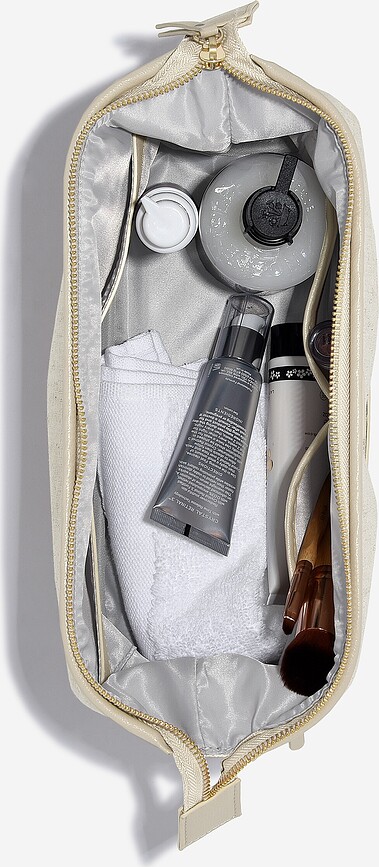 Stackers Trousse, en lin, beige clair