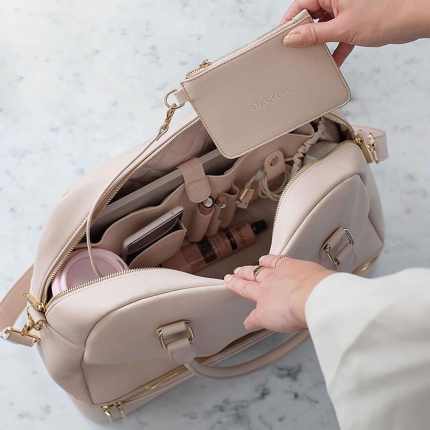 Stackers Γυναικεία Τσάντα, ανοιχτό ροζ