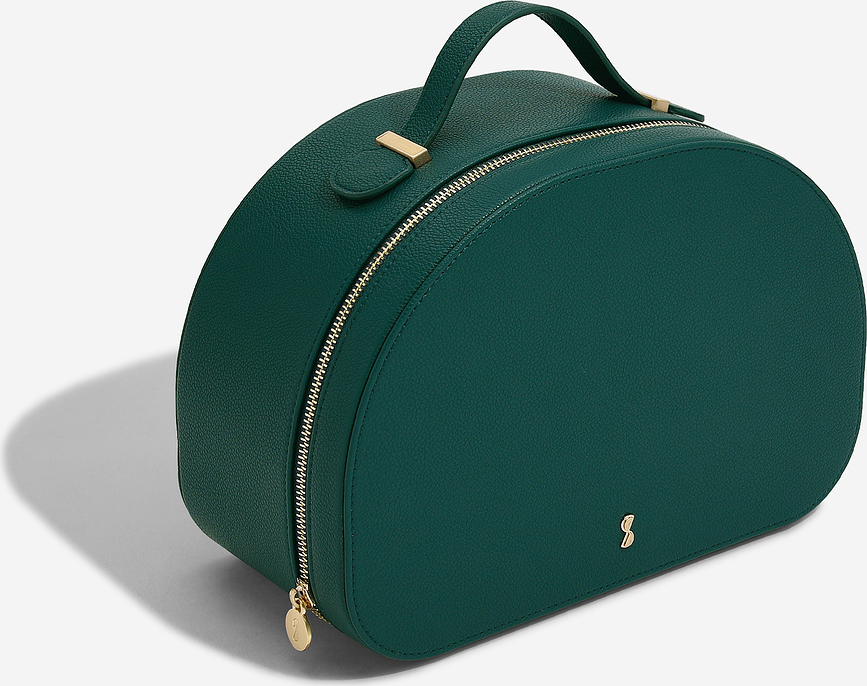 Stackers Vanity Kozmetična torbica, gozdno zelena