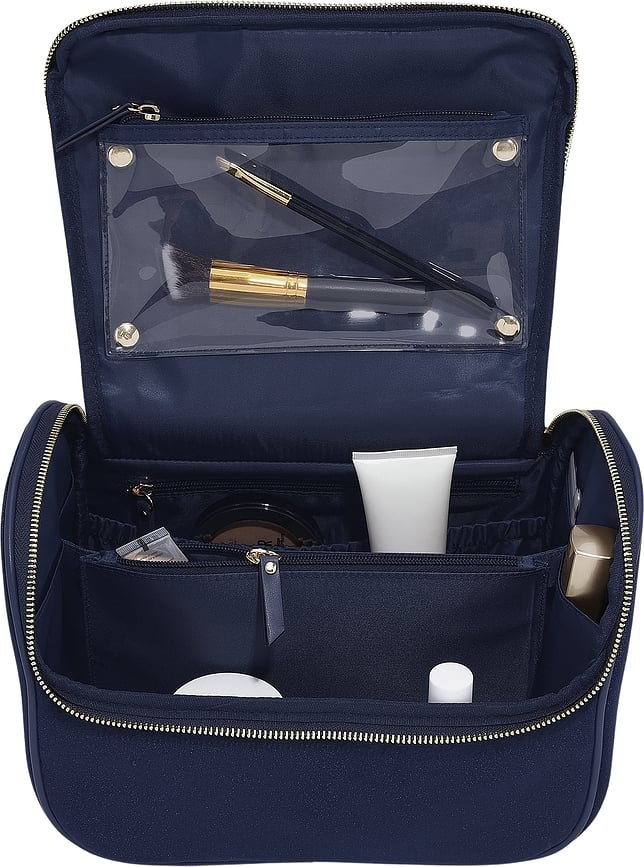 Stackers Velvet Νεσεσέρ, βελούδινο, ναυτικό μπλε, με καθρέφτη