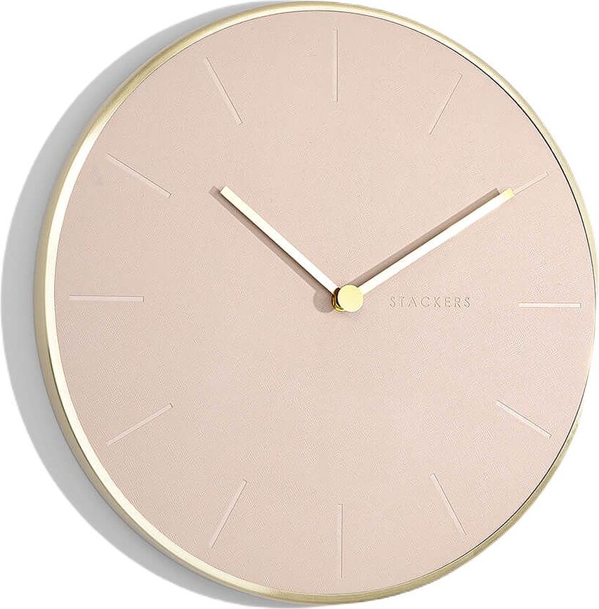 Stackers Wall clock 40 cm white