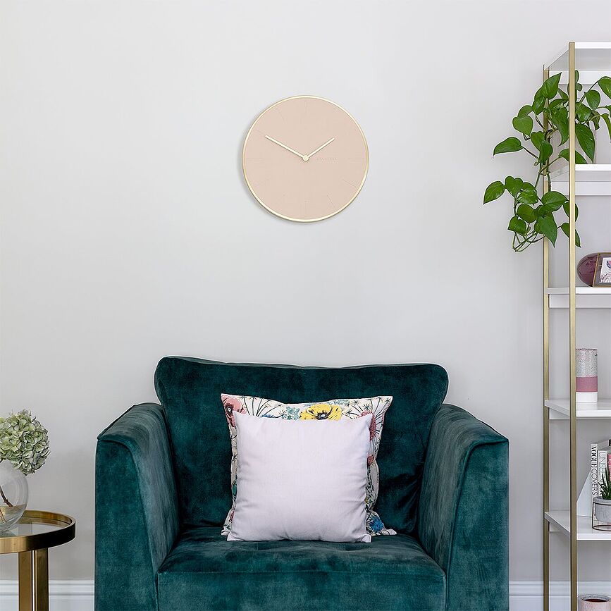 Stackers Wall clock 40 cm white