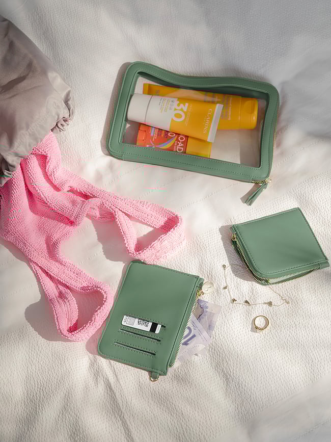 Stackers Wave Torba ženska krem-breskvasta