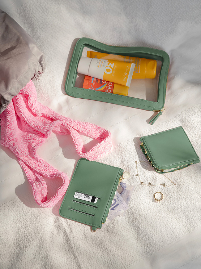 Stackers Wave Τσάντα, γυναικεία, κρεμ-ροδακινί