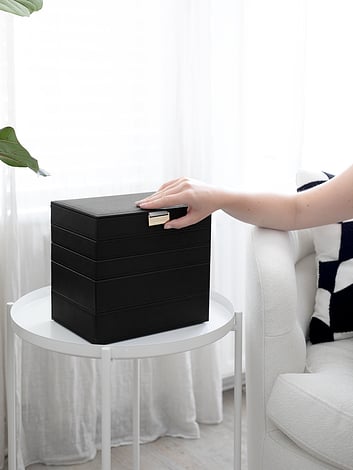 Szkatułka na biżuterię Stackers pięcioelementowa classic