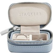 Travel Mini Stackers Travel jewellery box dusky blue