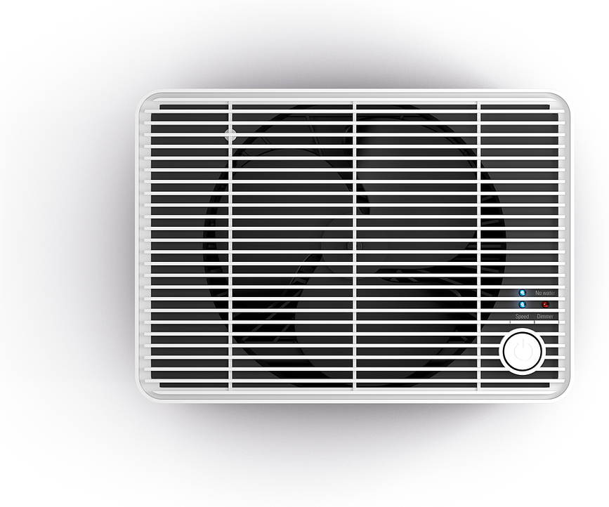 Humidificador evaporativo Oskar Little, blanco