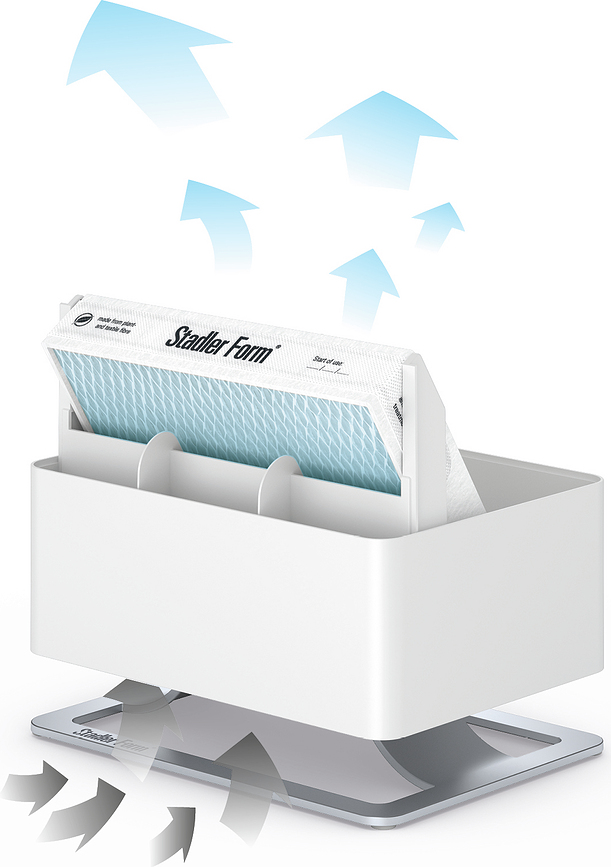 Oskar Little Humidificateur d'Air à évaporation, blanc