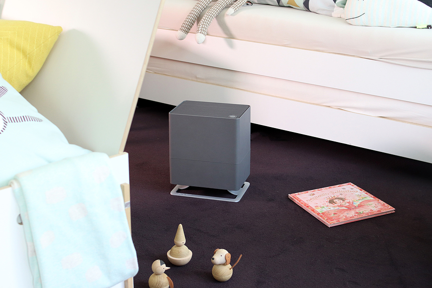 Oskar Little Humidificateur d'Air à évaporation, blanc