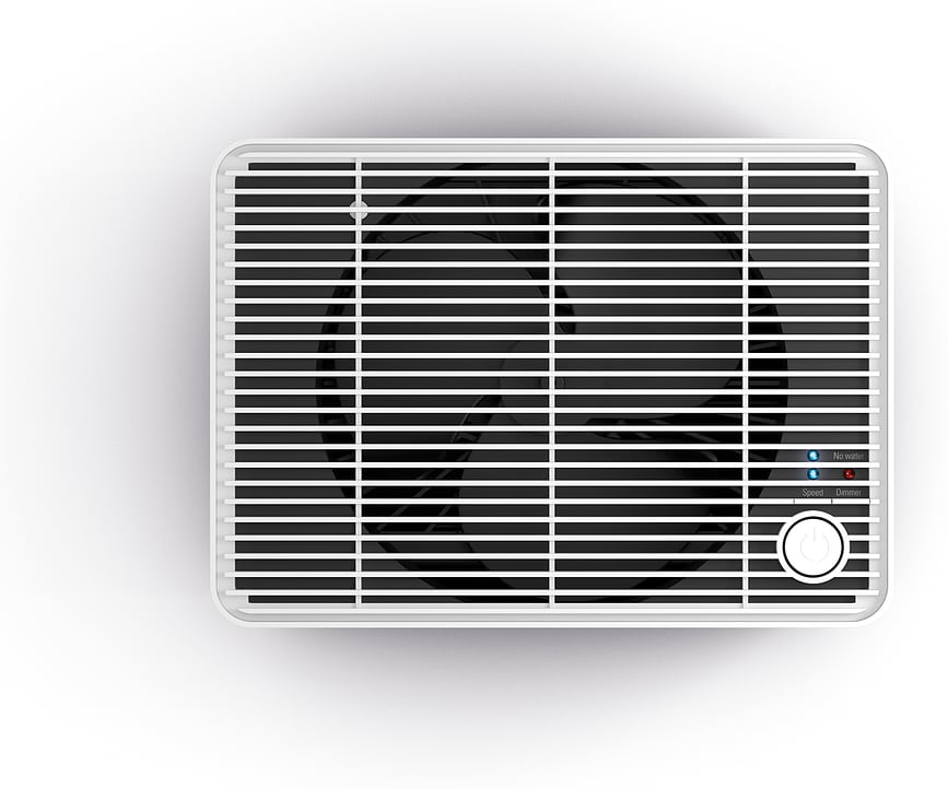 Oskar Little Vlažilec zraka izparilni, bel