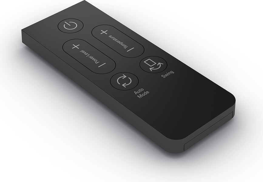 Paul Αερόθερμο περιστρεφόμενο, μαύρο