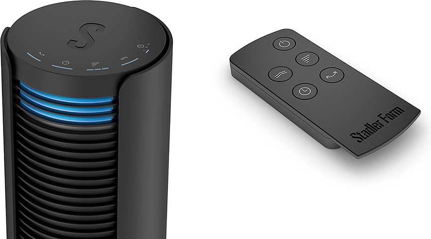 Peter II Ventilateur Tour, noir