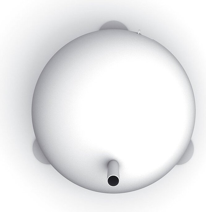 Humidificador de vapor Fred, blanco