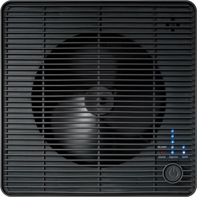 Humidificador evaporativo Oskar, negro