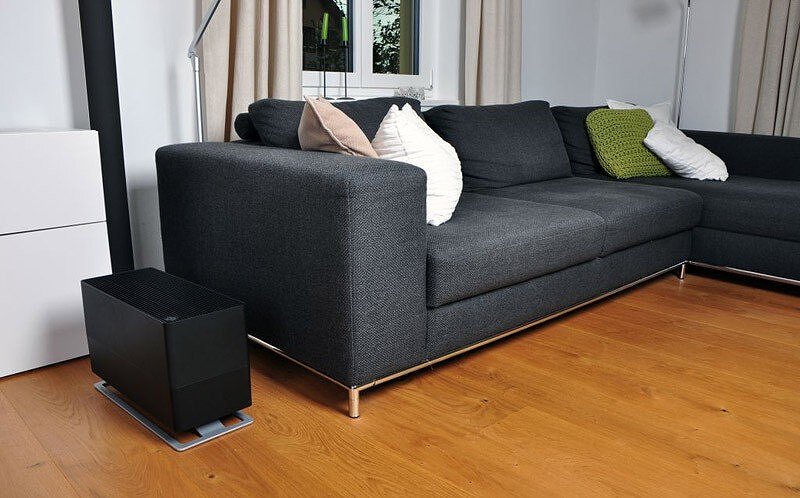 Oskar Big Humidificateur d'air à évaporation, blanc