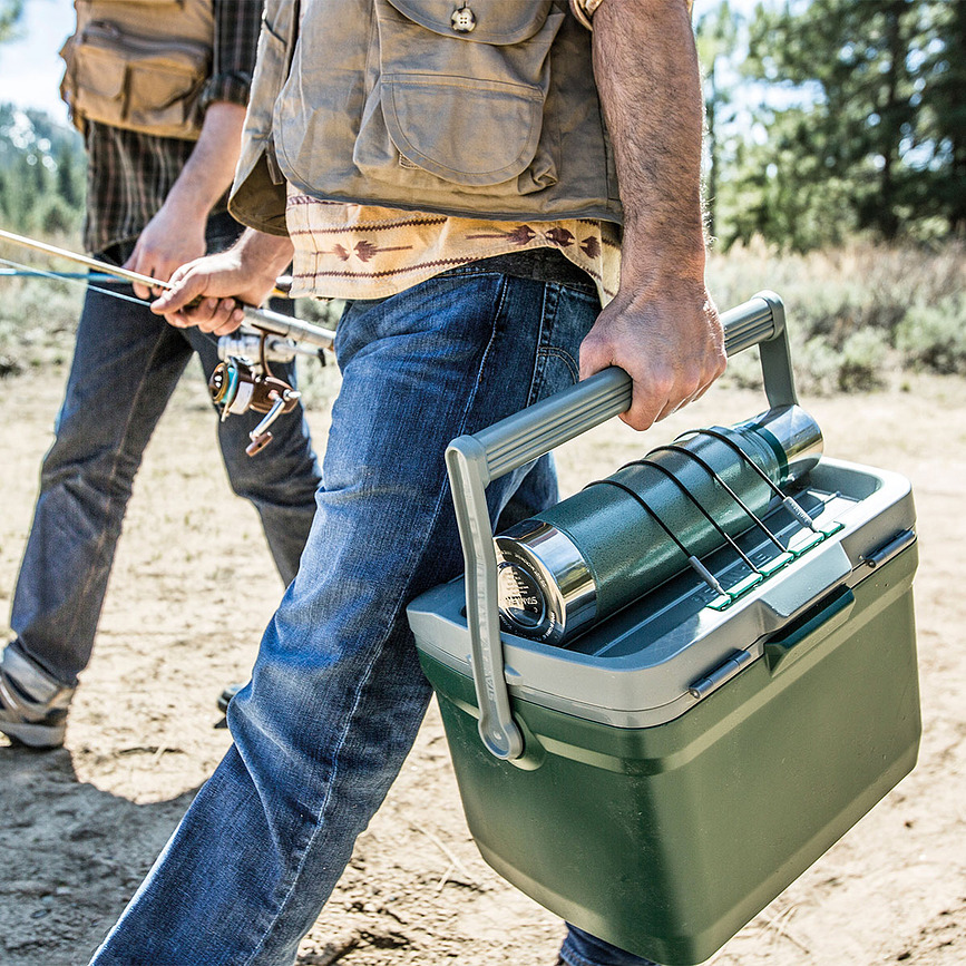 Adventure Glacière passive, 28,3 L, vert et gris
